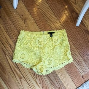 Forever 21 Lace Shorts